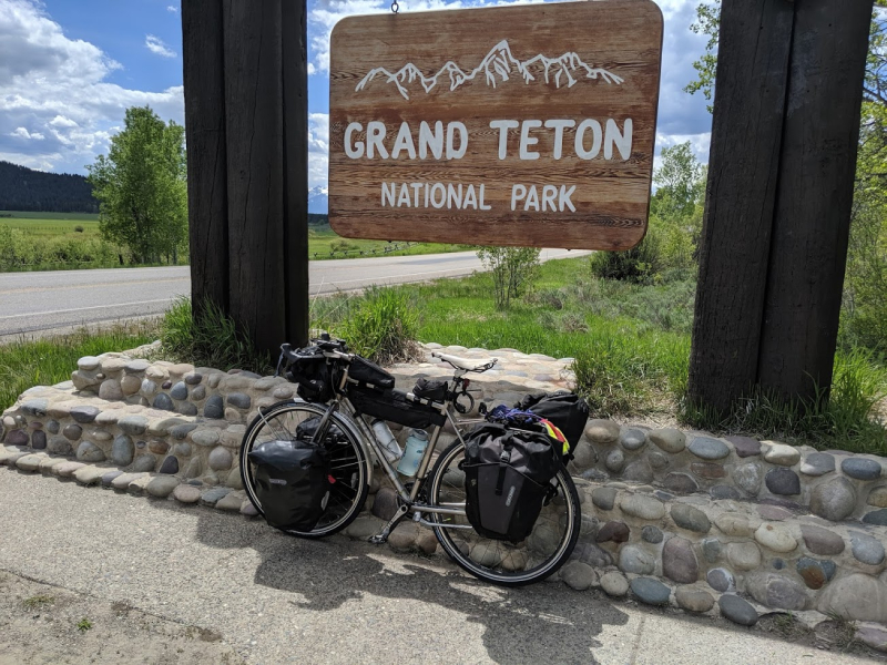 Entering Teton