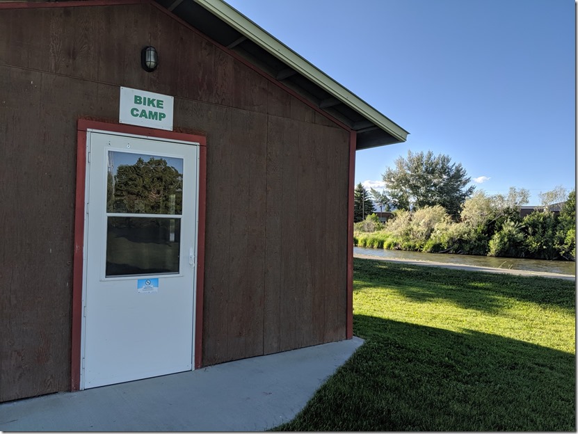 Bike Camp door