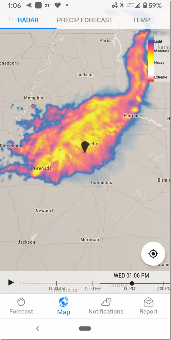 tupelo weather