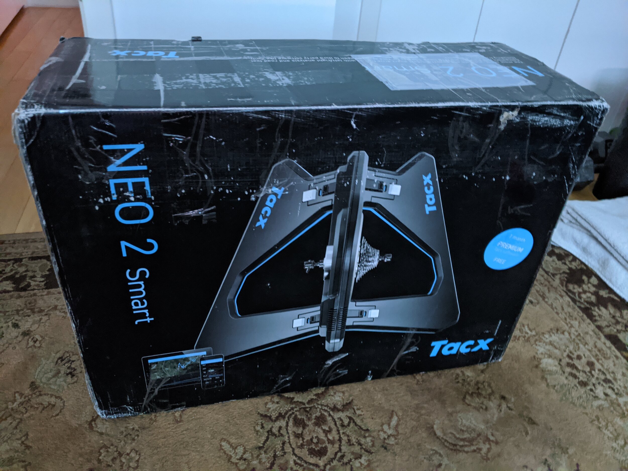  What a unicorn! A used Tacx NEO 2 Smart trainer for sale during May 2020 