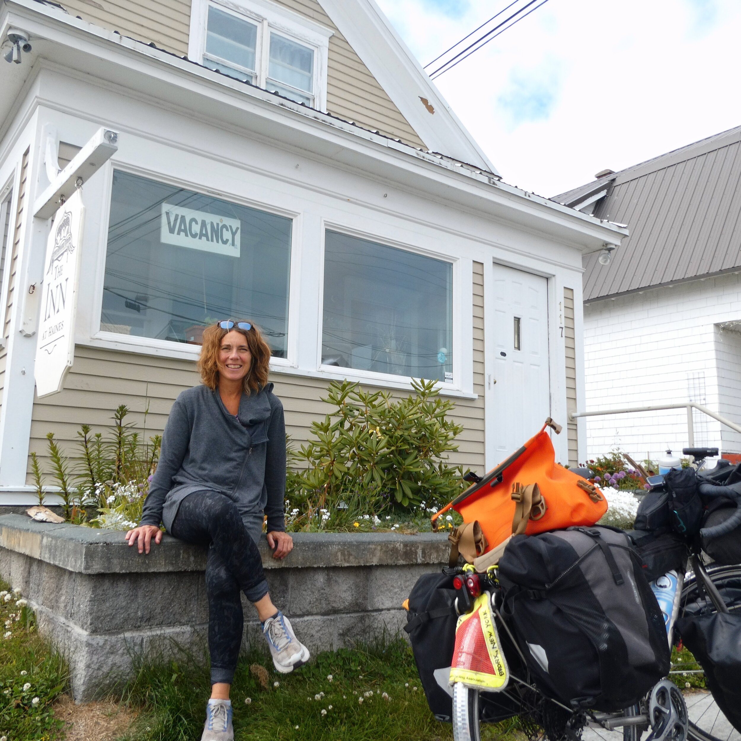  Leslie Ross, the owner and delightful innkeeper at  The Inn at Haines   