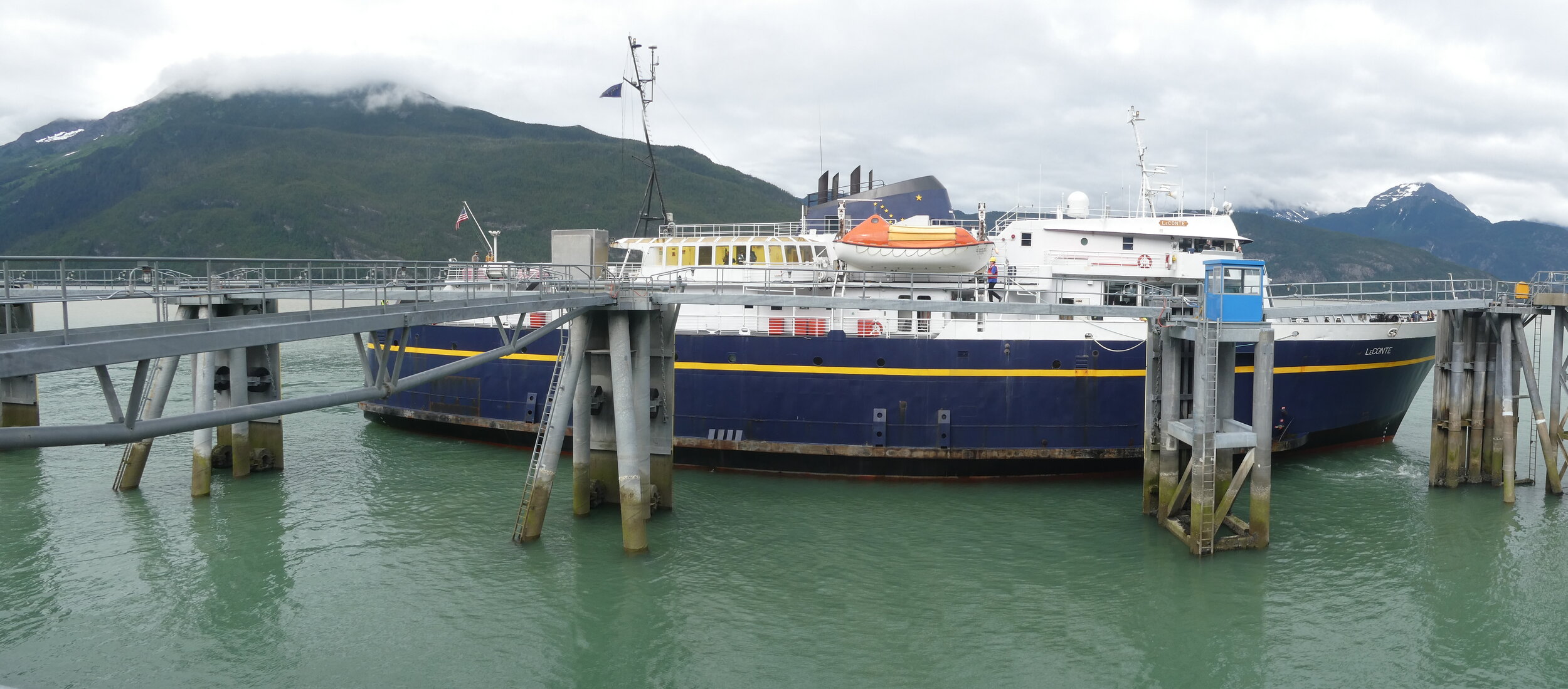  The MV LeConte, my ride down the Lynn Canal to Juneau, backtracking my way around Canada 